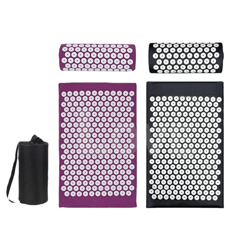 Tapis d'Acupression + Coussin — Set Relaxation & Anti-Stress