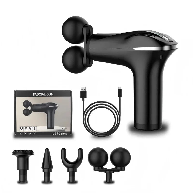 Mini Pistolet de Massage — Récupération Musculaire Silencieuse