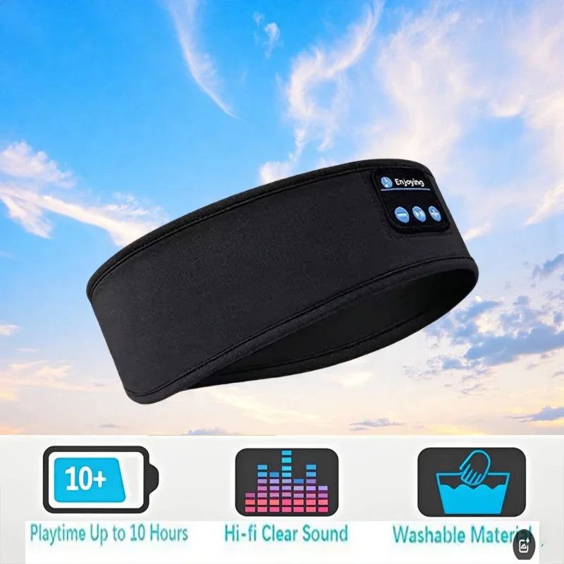 Bandeau Audio Sommeil Bluetooth — Masque & Casque Intégré