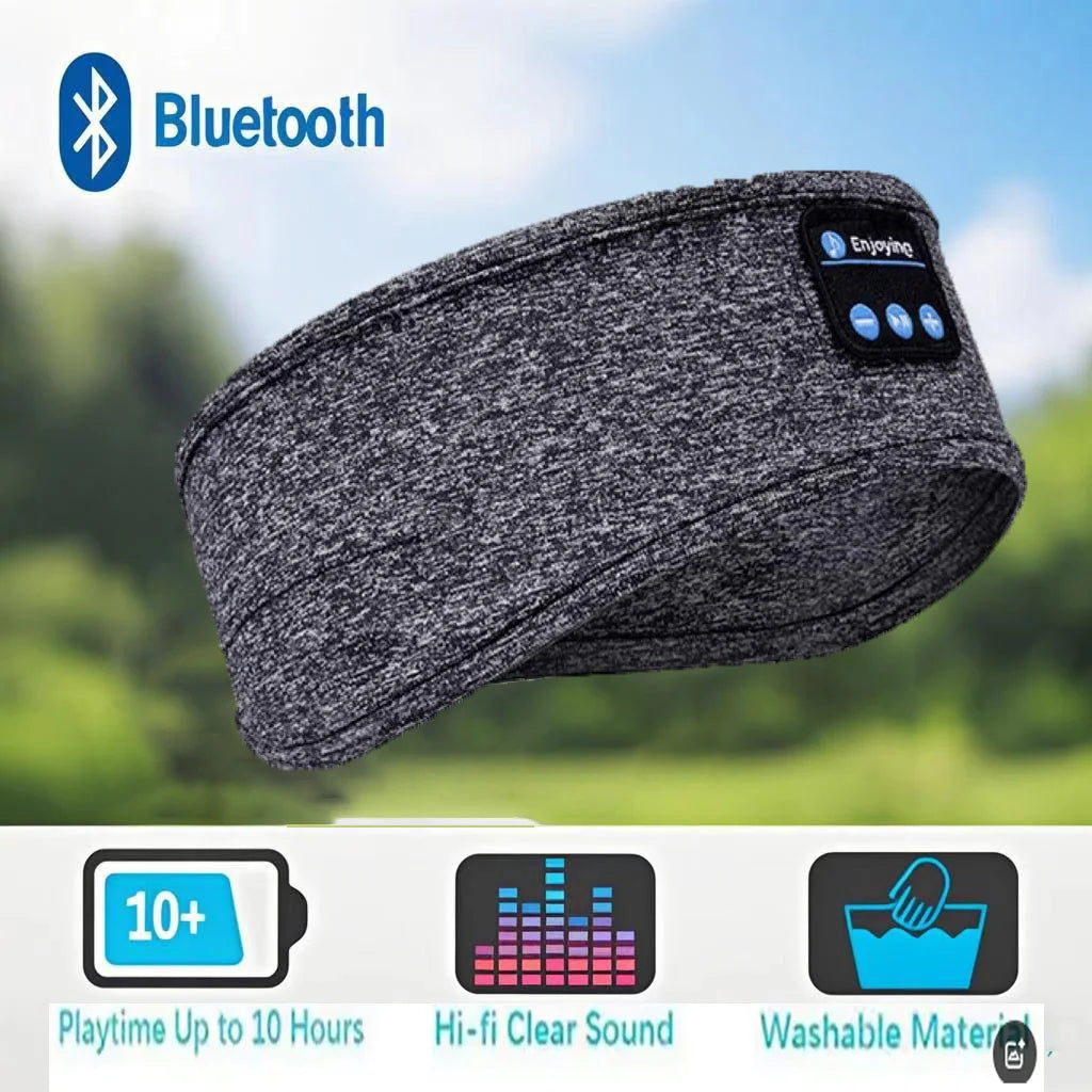 Bandeau Audio Sommeil Bluetooth — Masque & Casque Intégré