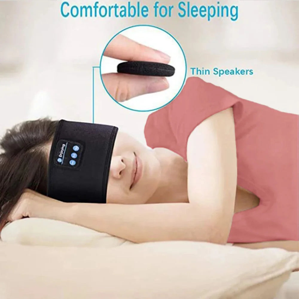 Bandeau Audio Sommeil Bluetooth — Masque & Casque Intégré